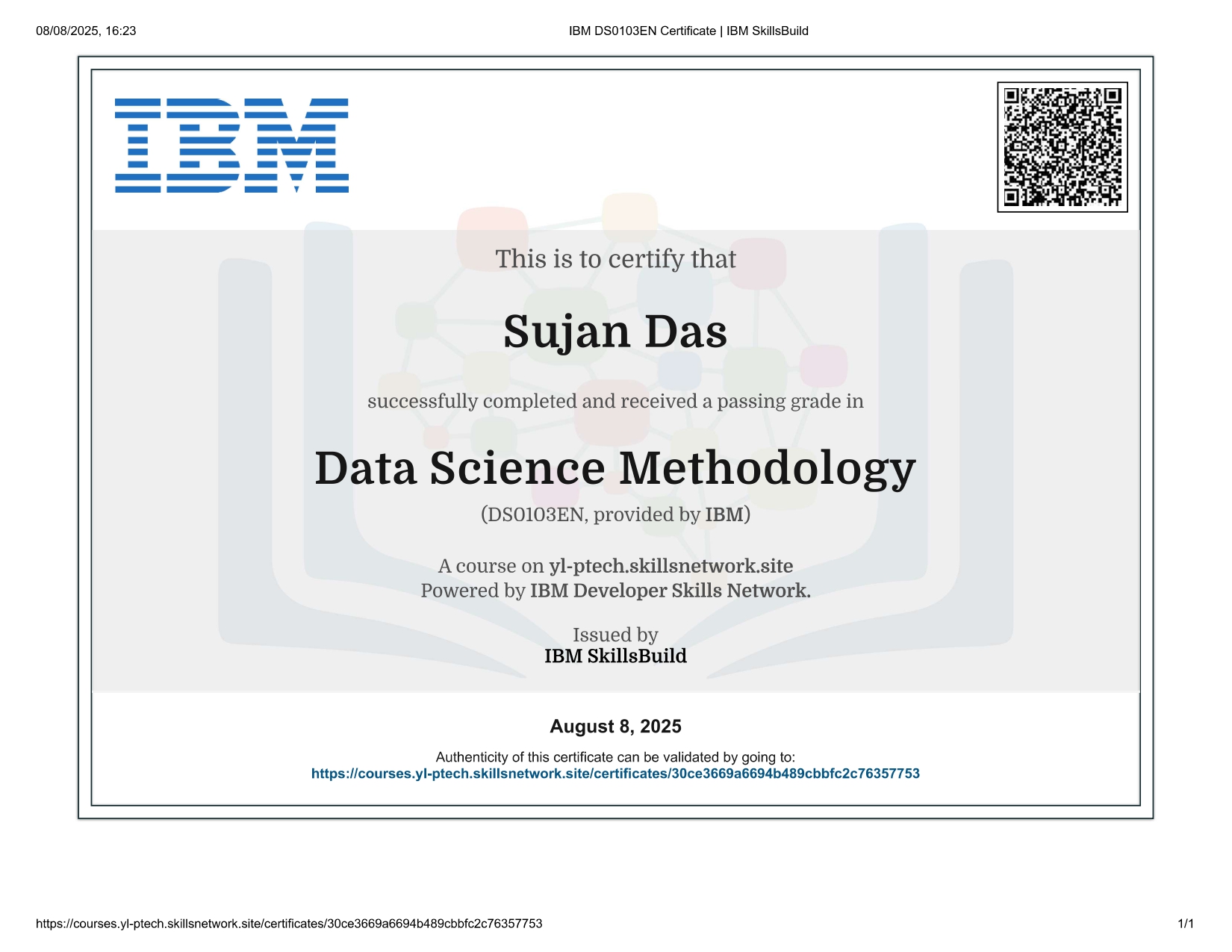 Data Science Methodology