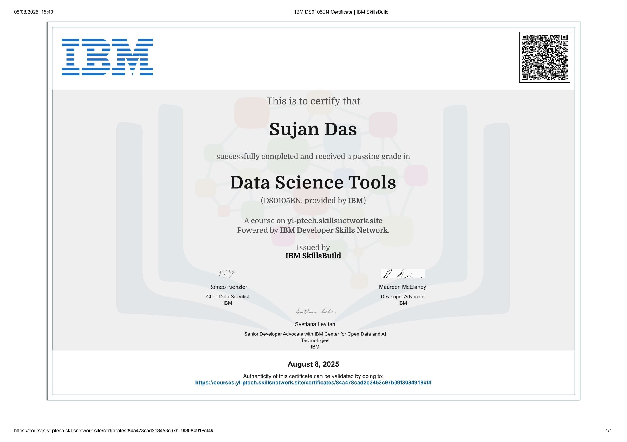 Data Science Tools